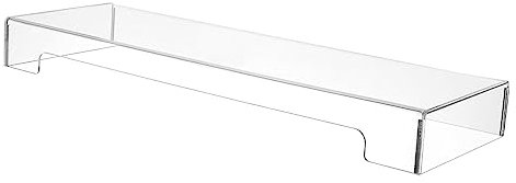 Veemoon Cubierta Protectora De Teclado Acrílico Transparente para Uso Doméstico, Desmontable y Resistente Al Agua, Tamaño Mediano 475x150x48 Mm, Protección Antipolvo para Teclados De 87 y 104 Teclas