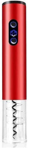 MISTPURE Abridor de Vino eléctrico, sacacorchos automático for Botellas de Vino con Cortador de Papel de Aluminio.