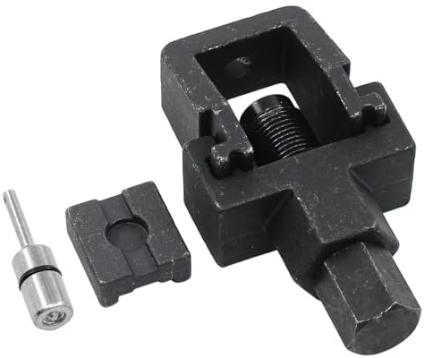 Motorrad Kettennietzange Breaker Splitter Nieten Werkzeug Kettenbrecher Motorradketten Nietwerkzeug Rollenketten Trennwerkzeug Gliederentferner Kettenwerkzeug Reparatur für alle Kettentypen