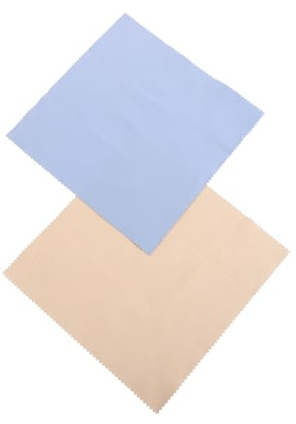 TOGEVAL 2 piezas Paños de Microfibra para Limpieza y Pulido de Instrumentos Musicales Suaves y para Guitarra Violín Piano Saxofón y Viento Fáciles de Transportar y Óptimas Condiciones