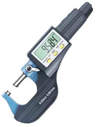 Micrometro digitale esterno da 0,001 mm 0-25 25-50 50-75 75-100 Calibro elettronico Misuratore micrometro Carburo Per scenari multipli(75-100MM TYPE A)