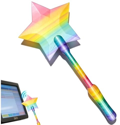 Zauberstab Kreditkarte Zauberstab Bezahlen, Zauberstabs Halter für Kreditkarte, Kreditkarteninhaber mit Stäben, 3D Gedruckter Stern Zauberstabs Kreditkartenhalter für Kontaktlose Zahlungen,Colourful