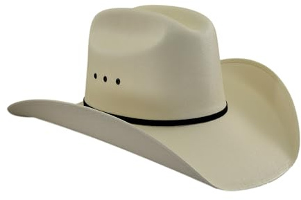 Western Straw Cowboyhut Rancherhut Turnierhut 59 cm