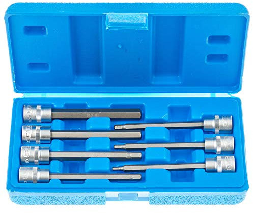 SATRA S-SLH738 Jeu de 7 embouts à six pans creux 6 pans creux 10 mm