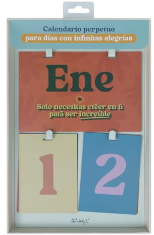 Mr.Wonderful Calendario de pared perpetuo, Qué gran año vas a ser, 18.5 x 30 x 0.5