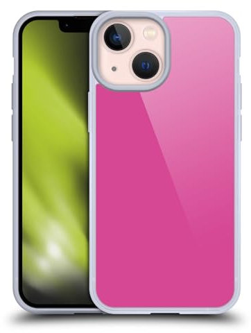 Head Case Designs Rosa Colori A Blocchi Custodia in Gel [Protezione di Grado Militare] Compatibile con Apple iPhone 13 Mini E Compatibile con MagSafe