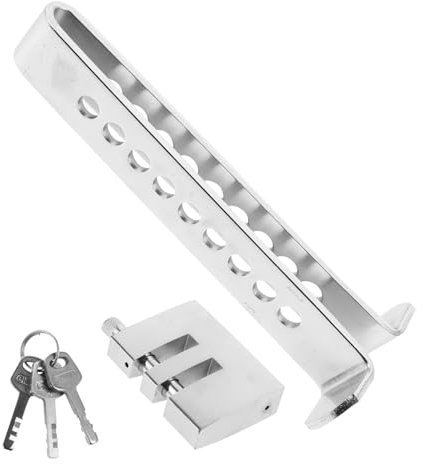 YOSADIER Car Clutch Lock Einstellbares Teleskopisches Diebstahlschutzsystem Für Kupplungs Brems Und Gaspedal Einsetzbar Für Fahrzeugmodelle