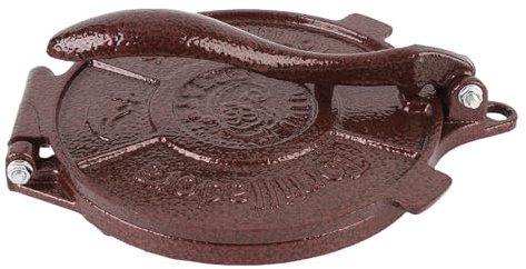 Keenso Gusseisen -Tortilla -Presse Effektive Teigpresse für Mexikanisches Fladenbrot, Benutzerfreundliche Hand für Heimküchen, Gusseisen Tortilla Hersteller mit Griffen für Kulinarische Enthusiasten