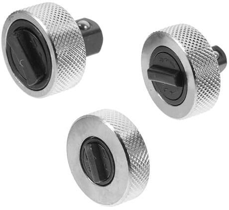 HOMSFOU Mini Clé à Cliquet en Acier Argenté 3 Pièces pour Vis, Outil de Réparation Polyvalent, pour Espaces Confinés