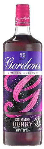 Gordon's Shimmer Berry | 20% | vol 70cl | Limited Edition | Juicy Berry | Mystical Violet | Mix with Tonic or Lemonade