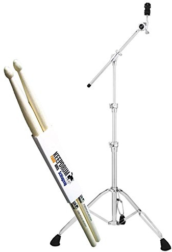Pearl B1030 Galgen-Beckenständer + keepdrum Drumsticks