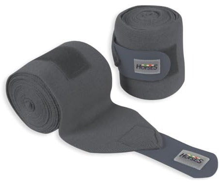 Horses Fasce Riposo Lux Paia (Grigio)