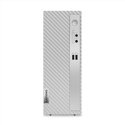 Lenovo IdeaCentre 3 07ACH7 Ordinateur de Bureau avec Clavier Français et Souris (AMD Ryzen 5 5600H, RAM 8Go, SSD 512Go, AMD Radeon Graphics, Windows 11 Home) - Mineral Gris