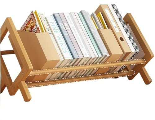 XPYGF565 Schallplattenaufbewahrung CD-Lagerregal CD-Arbeitsplattenregal Desktop-Lagerregal Massivholz-Disc-Album-Display Comic-Bücherregal-Display Plattenkiste (Size : 40cm)