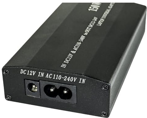 Alimentatore Universale 120W Notebook Caricatore 9 Connettori Adattatori PC Auto