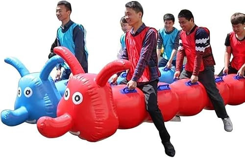 MekUk Teamkollaborationsspiel im Freien Outdoor-Teamspiel, Teamwork-Spiele, Gruppen-Lernaktivität for Kinder, Teenager, Erwachsene, Outdoor-Indoor-Schule, Hinterhofparty (Color : Rosso, Size : 7 sea