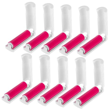 Yardwe 20pcs Compact Reusable Lint Roller Hair Stick Device Sticky Lint Remover for Pet Hair