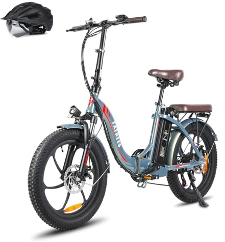 Fafrees F20 PRO [ Offiziell ] Herren E Bike Klappbar Fatbike mit 36V 20AH Akku, Damen E-Bike 20 Zoll Elektrisches Fahrrad 250W, Ebike Fahrrad 25km/h Mountainbike Herren Klapprad 140kg