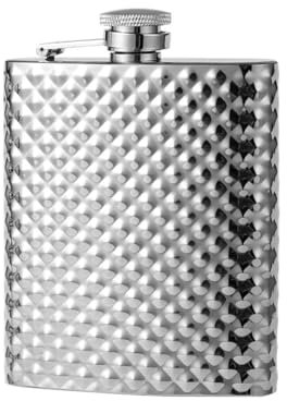 Yoeoefuo Flachmann Hip Flask 8 OZ Flasche Für Wein Und Whiskey Edelstahl-Tragbarer Flachmänner Zum Einfachen Befüllen Und Ausgießen Auslaufsichere Flasche Spirituosenflasche