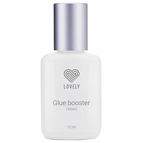 LOVELY Wimpernkleber Beschleuniger & Booster - schneller Wimpern Kleber für Wimpernverlängerung 15ml - Beschleunigt die Trocknung der künstlichen Wimpern & verstärkt die Haftung des Kleberstoffes