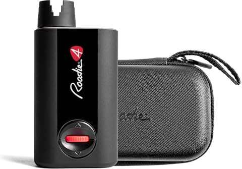 ROADIE Roadie 4 | Automatischer Gitarrenstimmer, Metronom & Saitenwickler | Für E-Gitarre, Akustikgitarre, Klassikgitarre (Nylonsaiten), Ukulele, Banjo, Mandoline | 150+ alternative Tunings