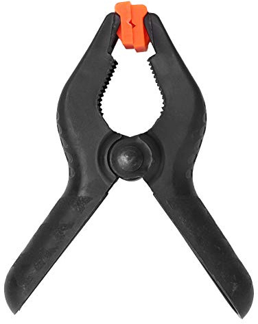 Itonash Morsetti A Molla in Plastica 6 Pezzi, per la Lavorazione del Legno di Tipo A Resistenti e Durevoli con Manico in Gomma per Artigianato Fai-te, Blocco di Bloccaggio Mobile 4,7