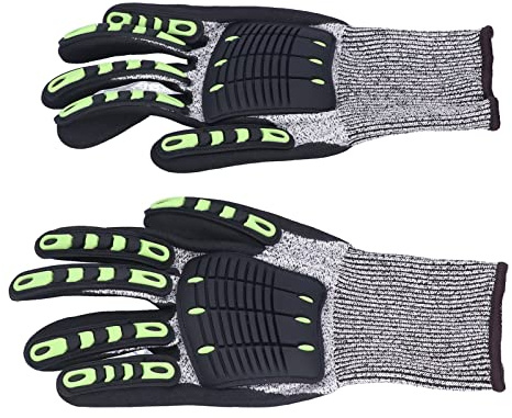 AKLOSIPY Langlebige Schnittfeste Schutzhandschuhe für Garten- und Outdoor-Arbeiten | Rutschfeste, Bequeme Schutzhandschuhe für den Harten Einsatz