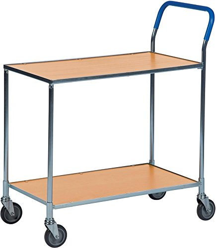 Format 4332163880462 – Tischwagen m. 2 Ladefl. Dekor Buche