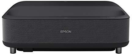 Epson EH-LS300B Full HD 1.080p Ultrakurzdistanz-Laserprojektor (3.600 Lumen, Kontrastverhältnis 2.500.000:1, Android TV, WiFi, HMDI) schwarz