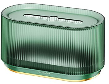 Kosmetiktücherboxen Gestreifte Tissue-Box-Abdeckung, rechteckiger dekorativer Kunststoff-Tissue-Box-Rack Moderne Tissue-Box-Toilette, Kommode, Nachttisch, Schreibtisch, Auto 8,3 x 4,7 x 4,3 Zoll Tasch