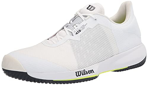 WILSON Tennisskor, herr, Vit/Yttre rymden/Säkerhetsgul, 42 EU