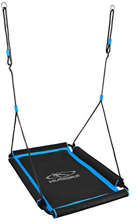 HUDORA 72169 Nestschaukel, schwarz/hellblau