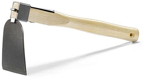 Garden Hoe,Garden Tools Digging Hoe and Rake, Hand Hoe With Wooden Handle for Loosening Soil and Weeding(1pc- Hoe)