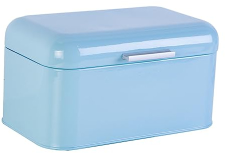 Cabilock Iron Bread Box Special Door Pattern Bread Loaf Storage Container Airtight Food Storage Containers for Home Shop