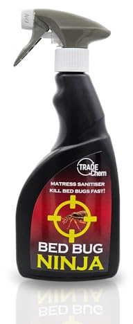 Bed Bug Ninja Mattress Sanitiser Killer Spray Treatment Ready To Use 500ml