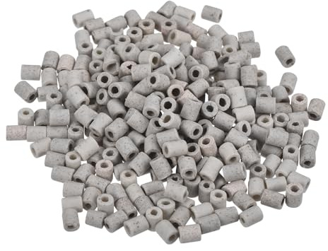 QUARKZMAN Tubo in Ceramica Protezione Isolata Fascio Cavi Elettronici Tubo Isolamento Termico 1x3x5mm, 200pz