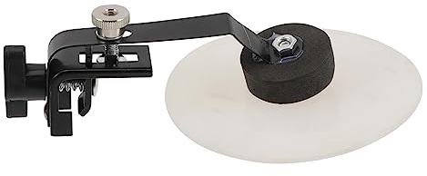 Trommeldämpfungspad Satz mit Clip für Trommeln, 1 Satz | Metall und Silikon, Rundes Design, für Üben und Lernen Am Schlagzeug