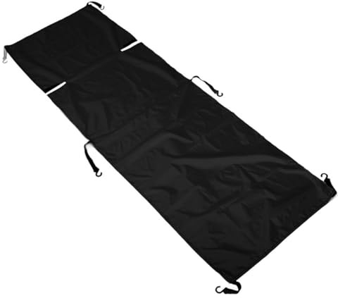 Copertura Pioggia Scooter Nero Oxford 72x220 CM | Copertura Antipioggia per Scooter, Protezione Leggera Anti-sole, Rimozione Rapida