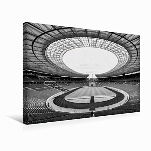 Premium Textil-Leinwand 45 x 30 cm Quer-Format Berliner Ansichten in Schwarz und Weiß | Wandbild, HD-Bild auf Keilrahmen, Fertigbild auf hochwertigem Vlies, Leinwanddruck von Andreas Klesse