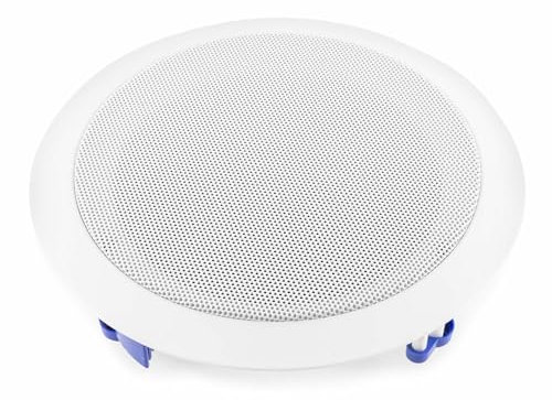 Power Dynamics CSSG6 - Altavoz de instalacion. Altavoz de Techo de Gama Alta - Aluminio, 40 W de Potencia, woofer de 6.5, Apto para Espacios húmedos, Ideal para restaurantes, gimnasios, Bares, baños