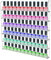 Kaibrite 6-lagiger Nagellackregal Wandregal Acryl Nagellack Organizer und Aufbewahrung transparentes Wandregalhalter Halter Wand Präsentationsständer Wandregal 96 Flasche