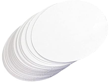 rockible 100 Stück Button Abzeichen, Blanko Papier, Knopfherstellung, Zubehör, Geschenkzubehör, Ersatzteile, Basteln für Kinder, Freunde, Knopfherstellungsmasc, 58MM