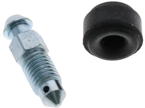 Bremssattel Entlüfterschraube Entlüftungsventile M7x1x25.7 mm SW7 mit Kappe