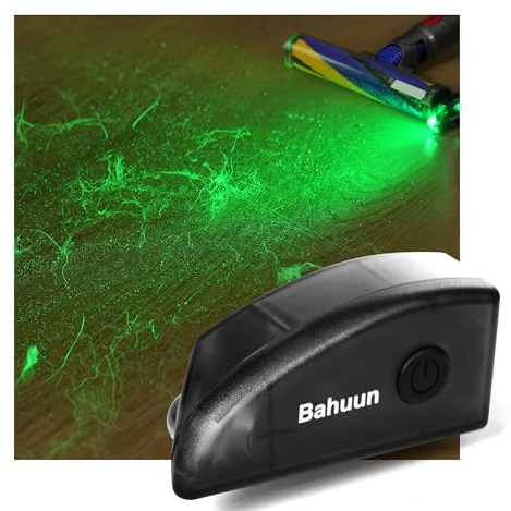 Bahuun Vacuum Cleaner Dust Display LED,Compatible with Dyson & All Vacuum Cleaners,Reveal Microscopic Dust & Illuminate Invisible Pet,Cat,Dog Fur,Vacuum Accessories Upgrade Vacuum Attachments (Black)