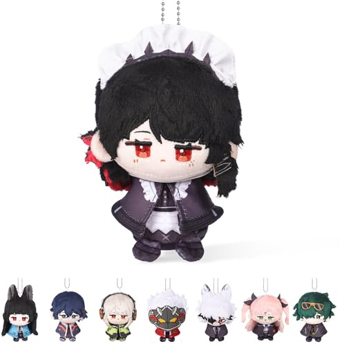 UTIEHD Anime Spielcharakter ZZZ Rucksackanhänger, Niedlicher 10cm Sammler Schlüsselanhänger, Kompakt für Rucksäcke und Schlüssel