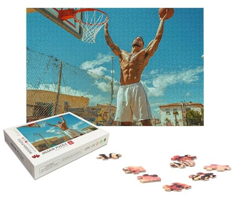 Personalisiertes Puzzle mit Eigenem Foto, Personalisiert Puzzle 1000/1500/2000/3000/4000/5000 Teile Erwachsene, Gestalte Selbst Holzpuzzle mit Bild, Holzpuzzle für Geschenke, Weihnachten, Deko, X-247
