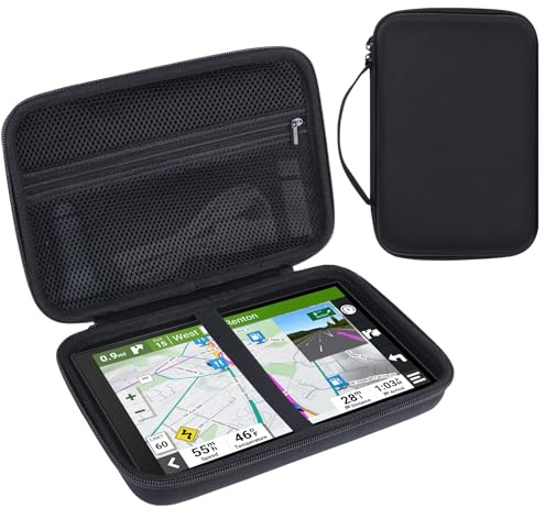 Peyyargo Dur Étui de Protection Compatible avec de 8 à 10 Pouces Garmin DriveSmart 86 / Dēzl LGV1020 / LGV820 / LGV1010 / LGV810 / Camper 895/1095 / Tread 2 GPS Poids Lourds