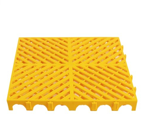 Piastrelle modulari ad incastro per pavimenti, tappetini per garage in PVC resistente, drenaggio per impianti di autolavaggio, tappetini di scarico in gomma ad incastro per doccia e seminterrato