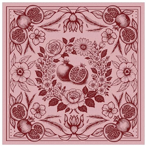 arricraft Große Baumwolle Bandana Kopfband, gedruckt quadratische Haarband Mehrzweck Bandana für Männer Frauen Outdoor-Training laufende Kopfbekleidung