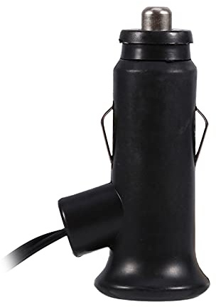 BRRNOO Répartiteur Allume-cigare, Adaptateur Multi-Allume-cigare pour Prise de Courant avec un Câble de Charge de 50 Cm Répartiteur de Prise - en Plastique Ignifuge ABS pour la Route